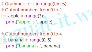 Pythonの反復構造(for)を学ぶ Pythonの反復構造(for)を学ぶ